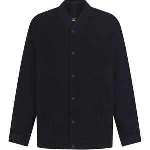 Lyle & Scott Mens Collared Bomber Jacket / Dark Navy